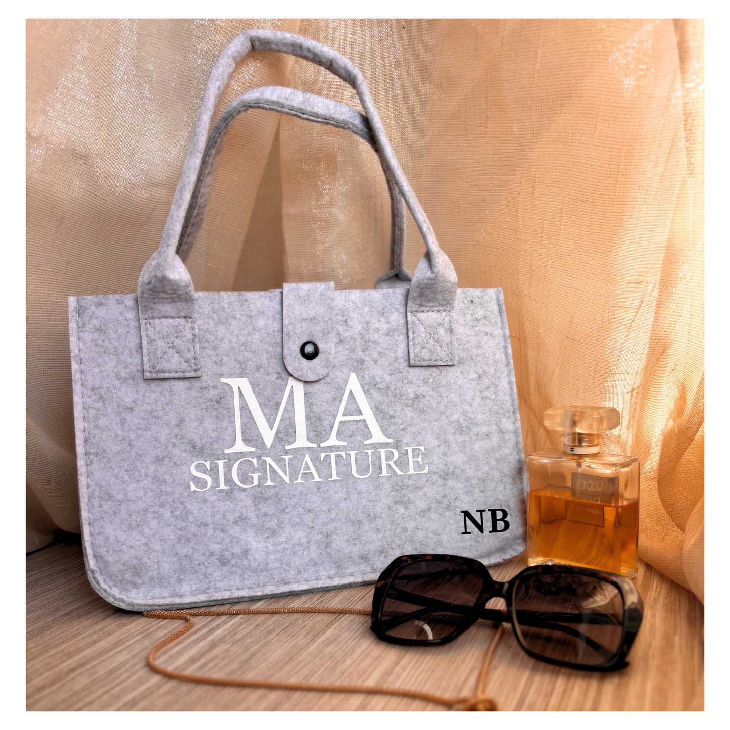 Sac en feutrine MA Signature